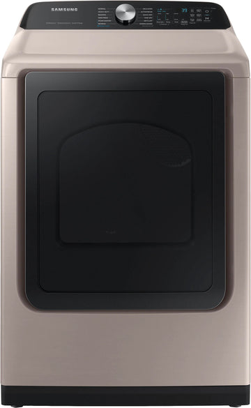 Samsung DVG52A5500C 7.4 cu.ft. Smart Gas Dryer with Steam Sanitize+ - Champagne