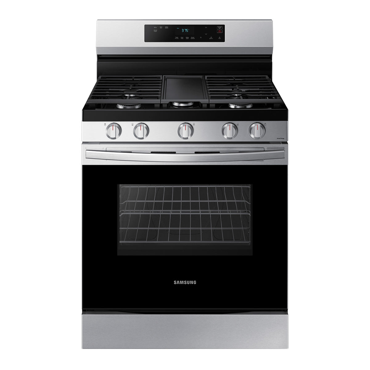 Samsung 6 CF SS Smart Gas Range STM CLN