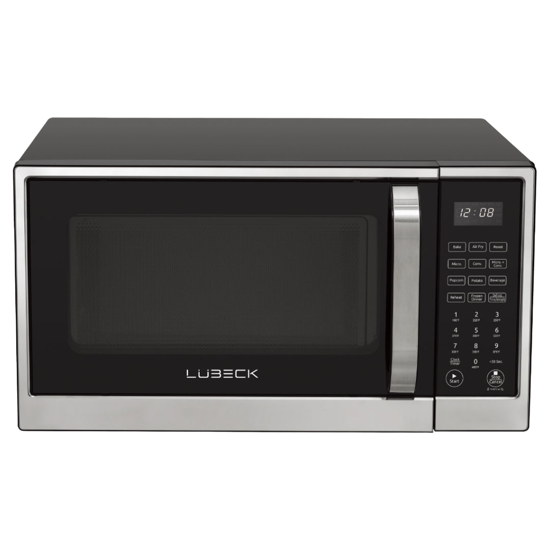 Lubeck 1.3 cu ft 1000 Watt Air Fry Microwave Oven