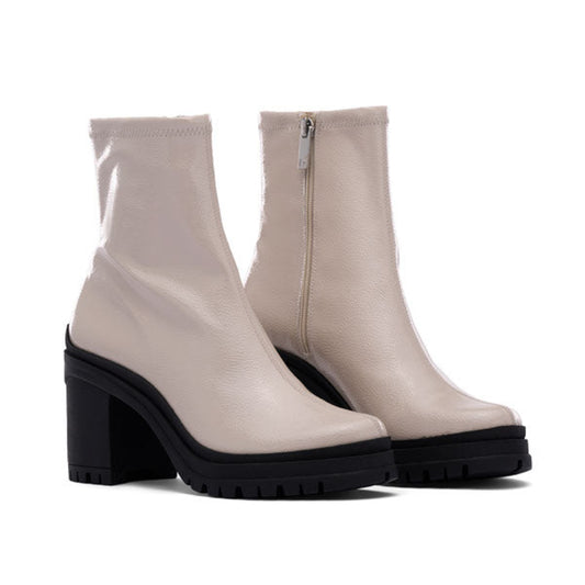 D'Amelio Women's Helenna Boots (Size 6.5) - Ivory