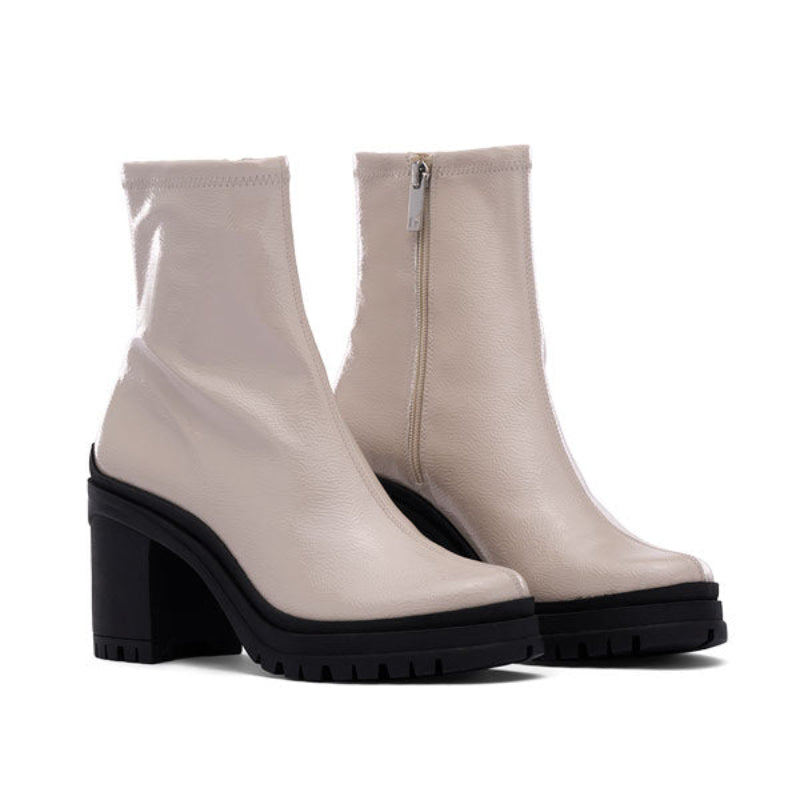 D'Amelio Women's Helenna Boots (Size 8.5) - Ivory