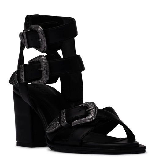 D'Amelio Women's Imella Block Heel Sandal (Size 7.5) - Black