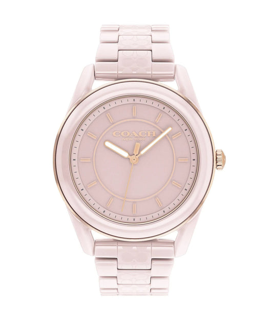 Coach Preston Blush Ceramic Ladies Watch 38mm - Curacao
