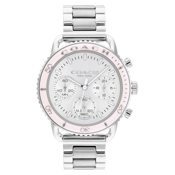 Reloj Coach Cruiser de acero inoxidable para mujer