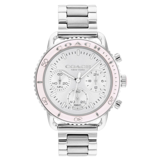 Reloj Coach Cruiser de acero inoxidable para mujer