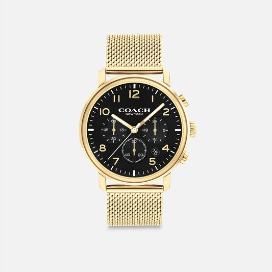 COACH Harrison Watch 42mm Gold