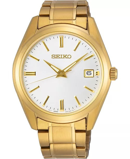 Seiko Men's Essentials Steel Two Tone Watch - Curacao