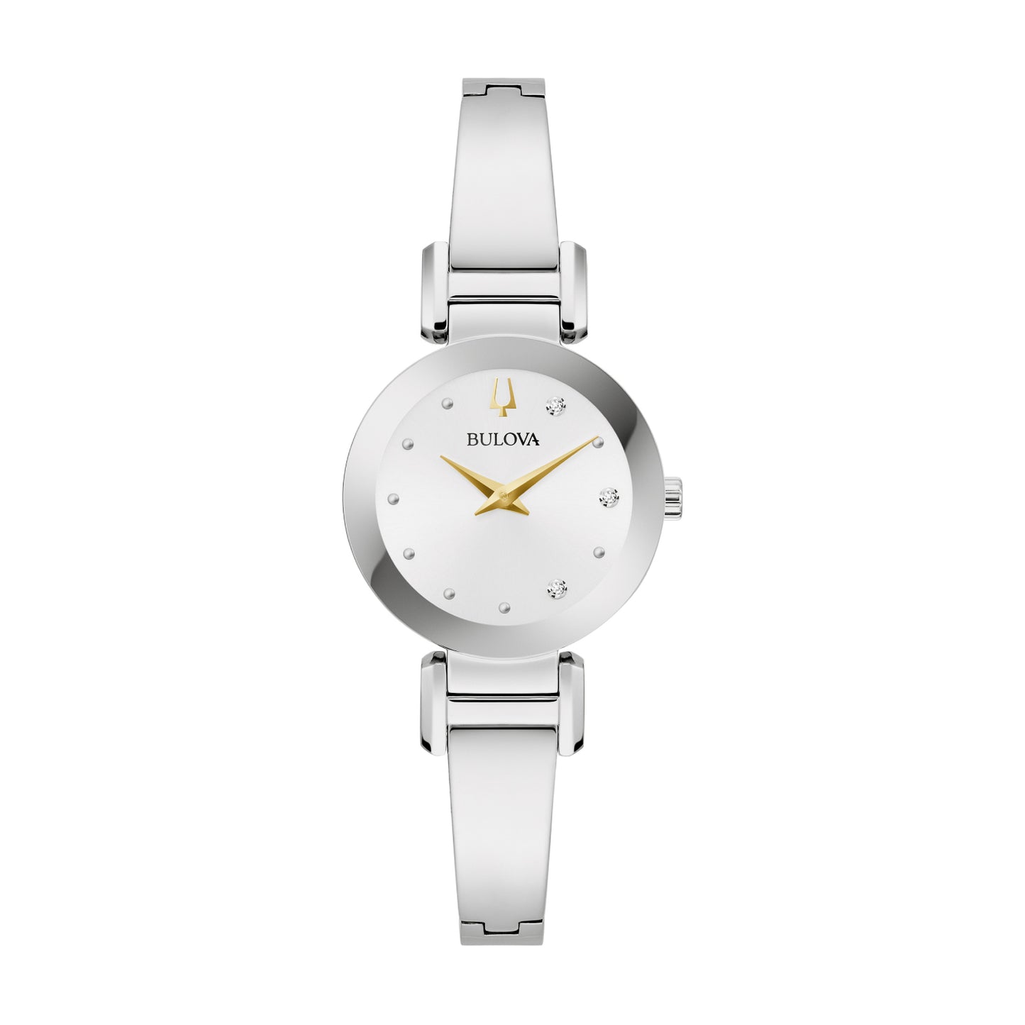 Bulova Modern Marc Anthony Women's 26mm Two-Hand Bracelet Watch - Silver