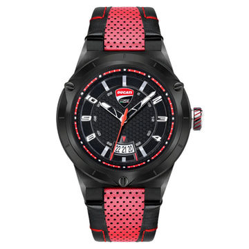 Ducati Corse Cura Men's 45mm Strap Watch - Black