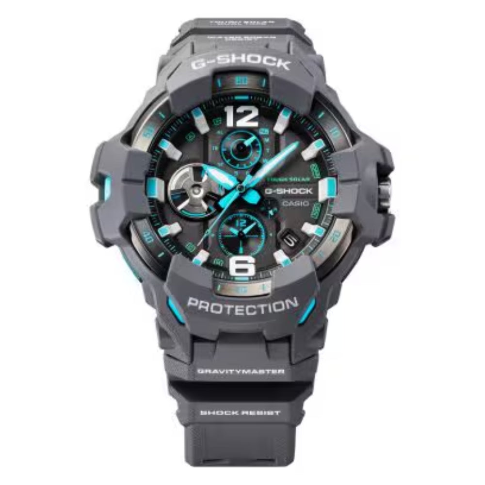 Reloj analógico Casio G-Shock para hombre, correa de 54,7 mm, color negro