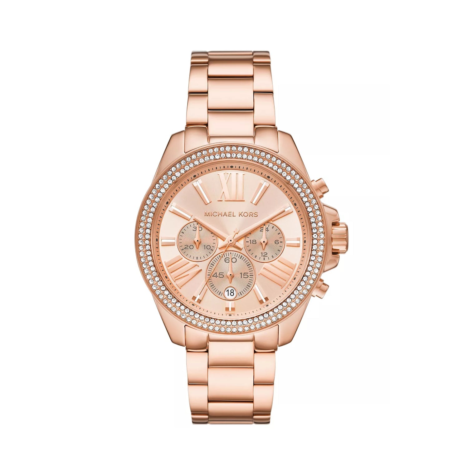 Michael Kors Women's 42mm Wren Chronograph Watch– Curacao