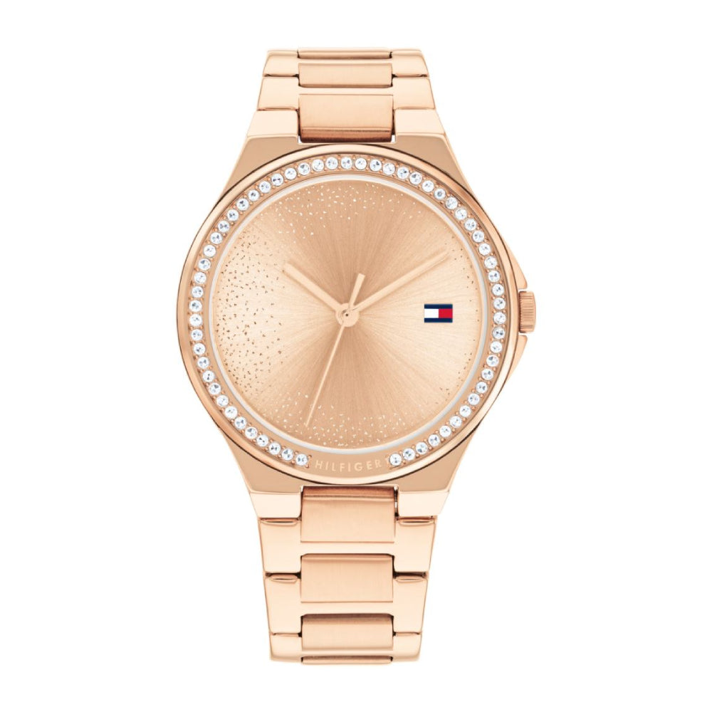 Reloj de pulsera Tommy Hilfiger Juliette para mujer de 36 mm en oro rosa