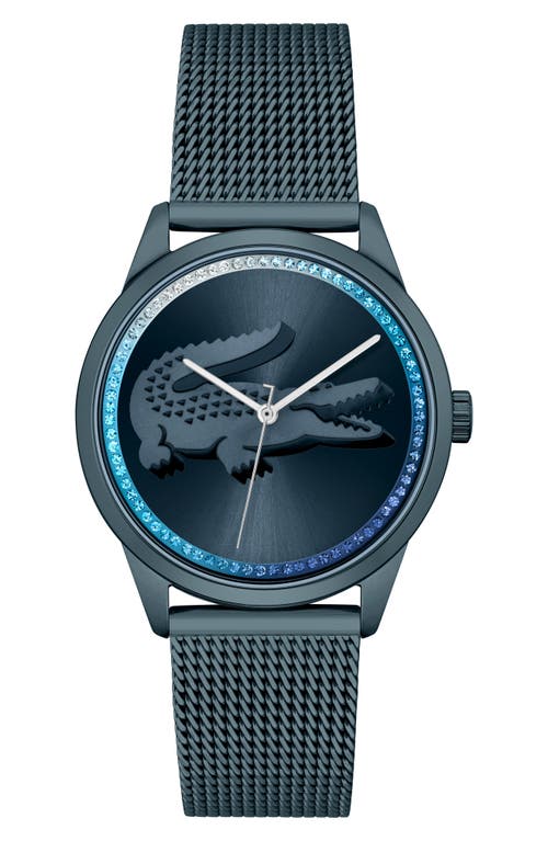 Lacoste Ladycroc Women's 36mm Quartz Bracelet Watch - Blue