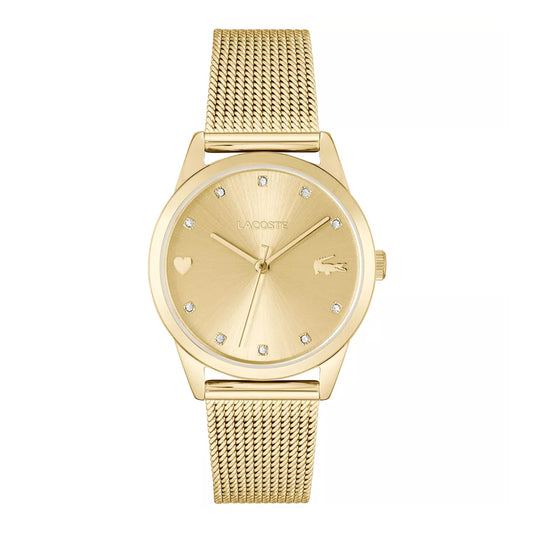 Lacoste Stargaze Women's 30mm Quartz Bracelet Watch - Golden