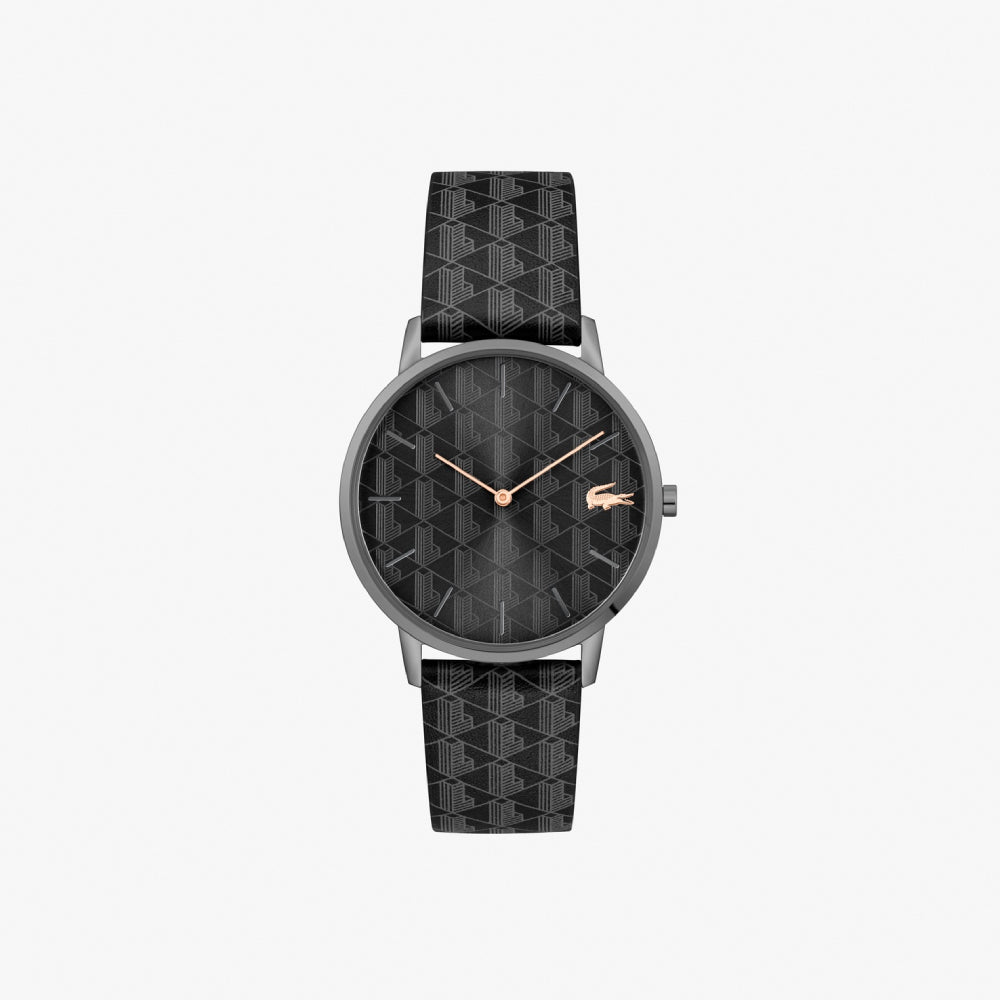 Lacoste Crocorigin 40mm Strap Watch - Black