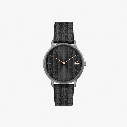 Lacoste Crocorigin 40mm Strap Watch - Black