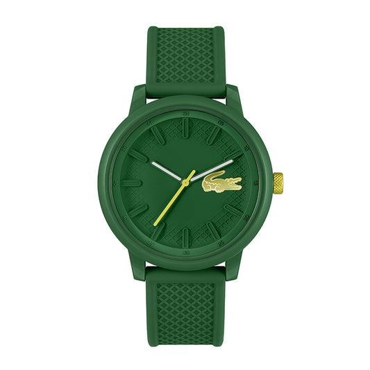 Reloj Lacoste con correa de 48 mm, color verde