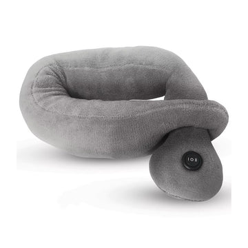 Sealy Therapeutic Vibration Total Body Coverage Massage Pillow, Gray