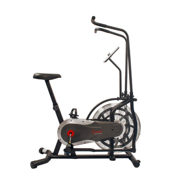 ?Sunny Health & Fitness Air Resistance Fan Exercise Bike - Black - Curacao