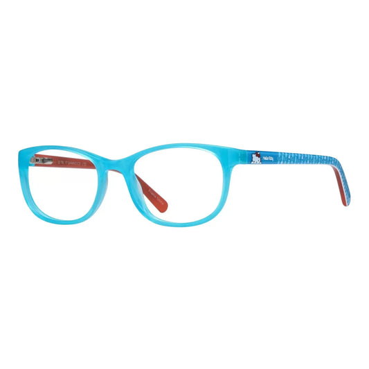 Hello Kitty Oval Women's Eyeglasses, Aqua