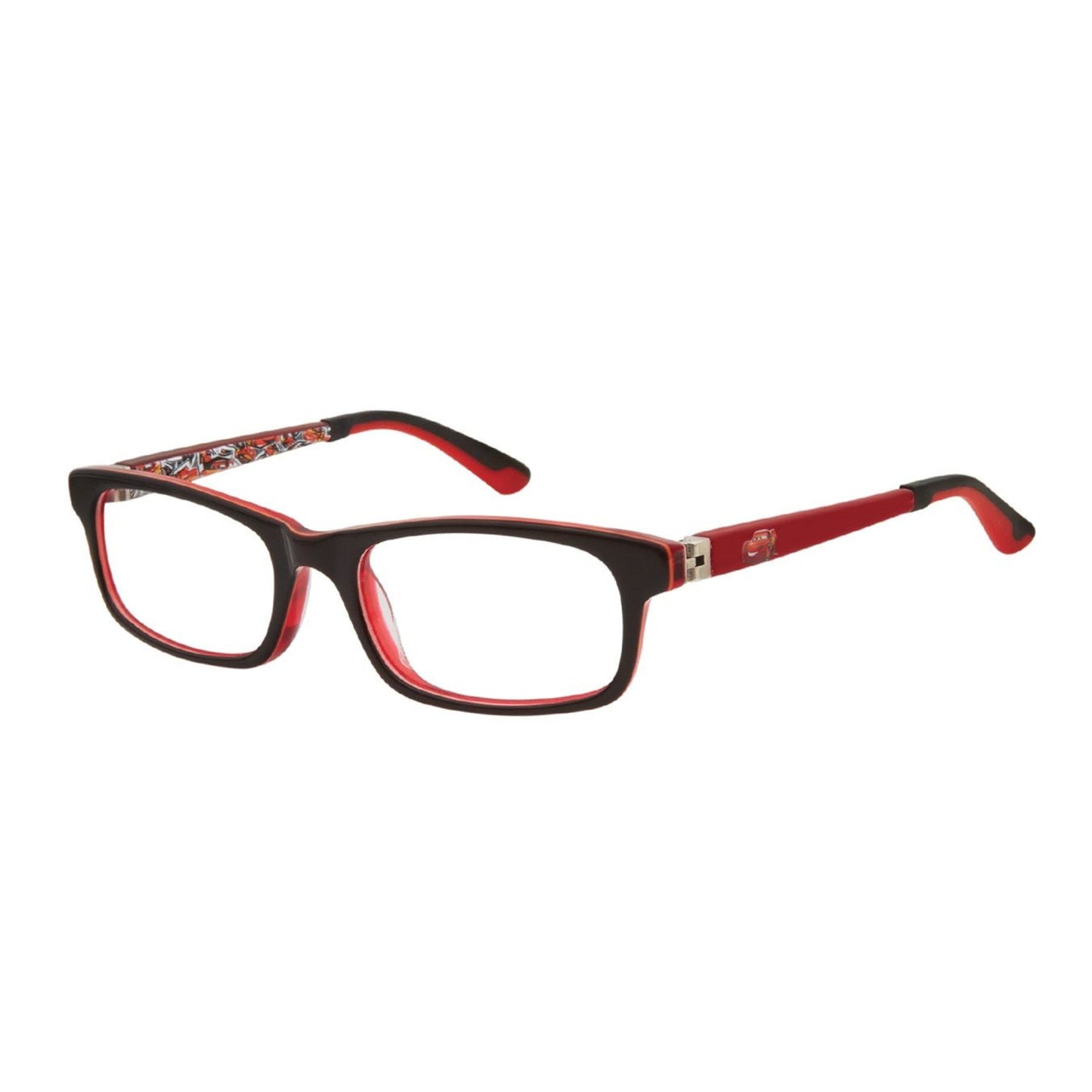 Disney Pixar Rectangle Eyeglasses, Black/Red