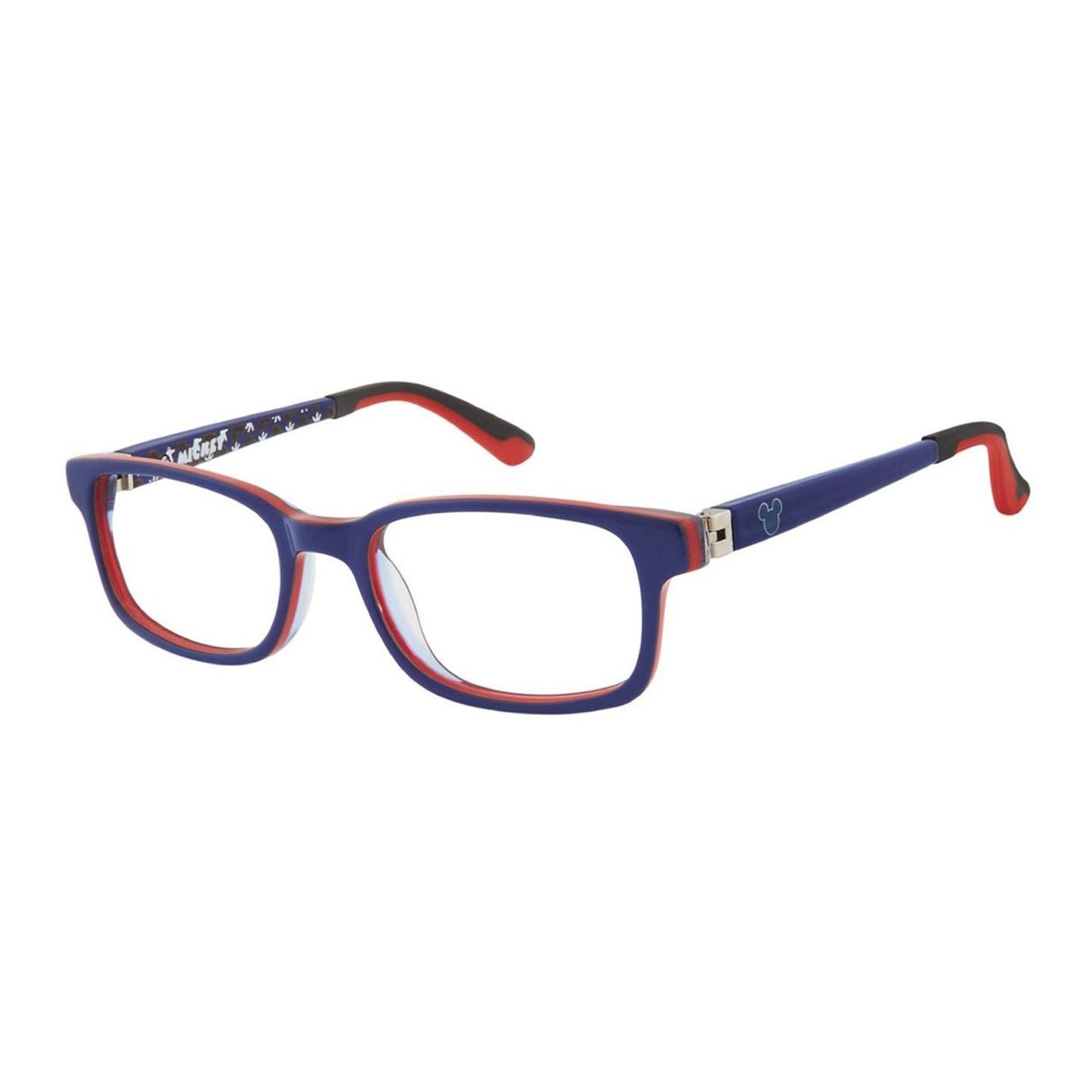 Disney Minnie Mouse Rectangle Eyeglasses, Blue/Red