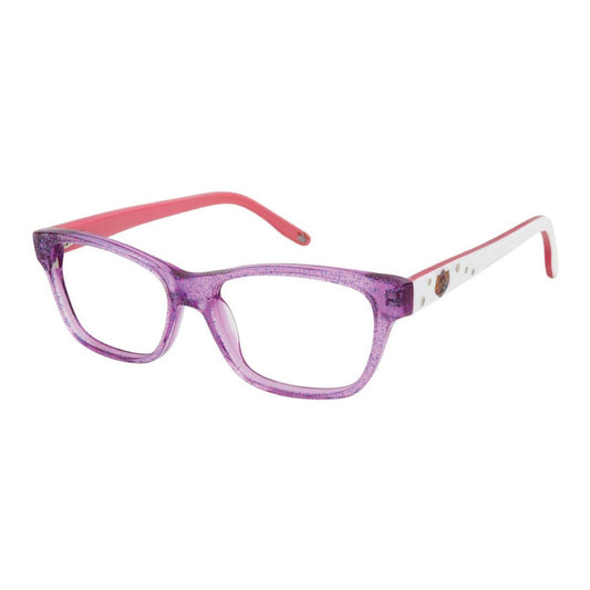 Disney Princess Rectangle Eyeglasses, Purple/White