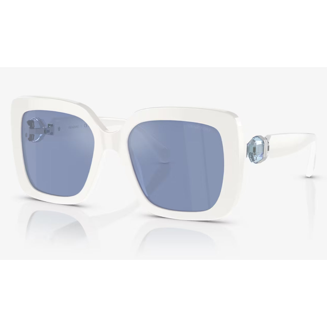 Gafas de sol con espejo cuadrado Swarovski SK6001100355 para mujer