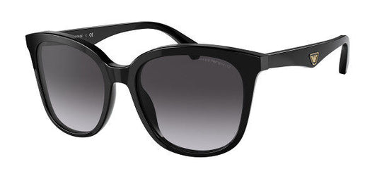 Emperio Armani Black Gradient Grey Sunglasses