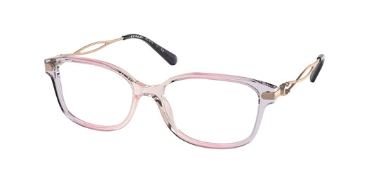 Coach Gradient Transparent Violet Demo Lens Optical - Curacao