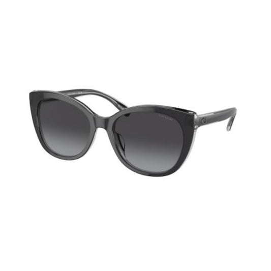 Coach Women's Cat Eye Sunglasses, Gray Gradient