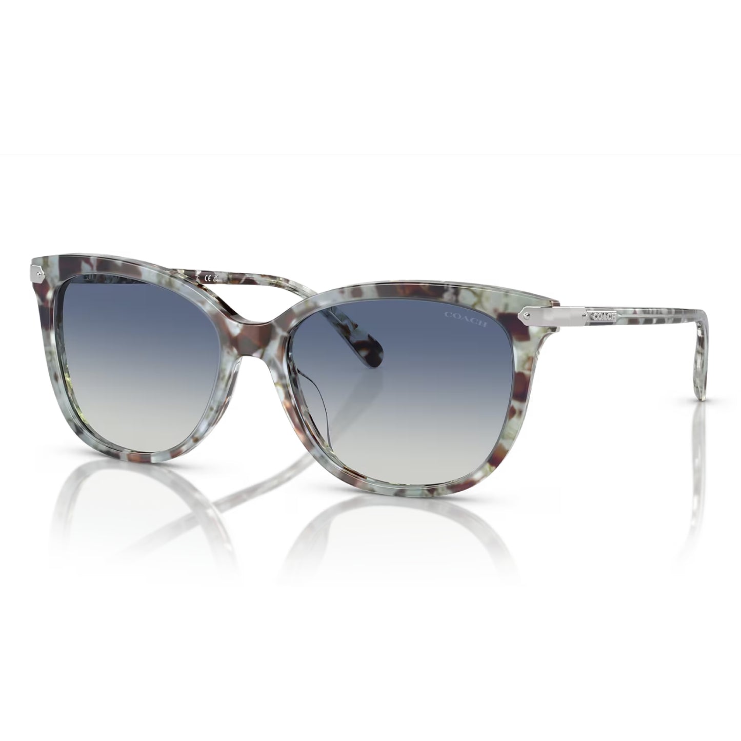 Coach Women's HC8378U Cat Eye Gradient Sunglasses