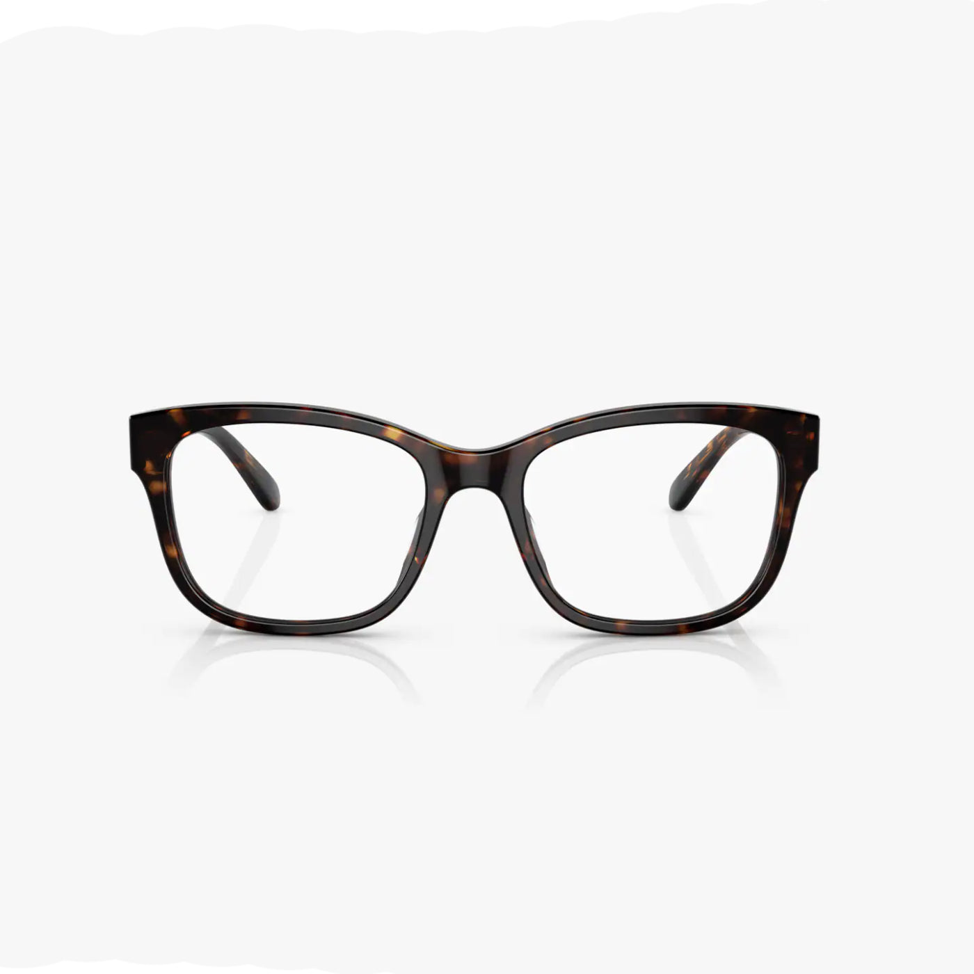 Anteojos de sol Coach para mujer, cuadrados, color tortuga oscura