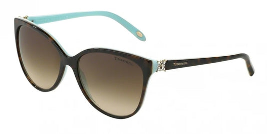 Tiffany LDS Havana/Blue Sunglasses - Curacao