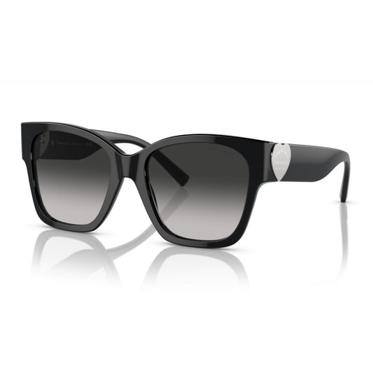 Gafas de sol cuadradas con degradado para mujer TF4216 de Tiffany &amp; Co., color negro y gris