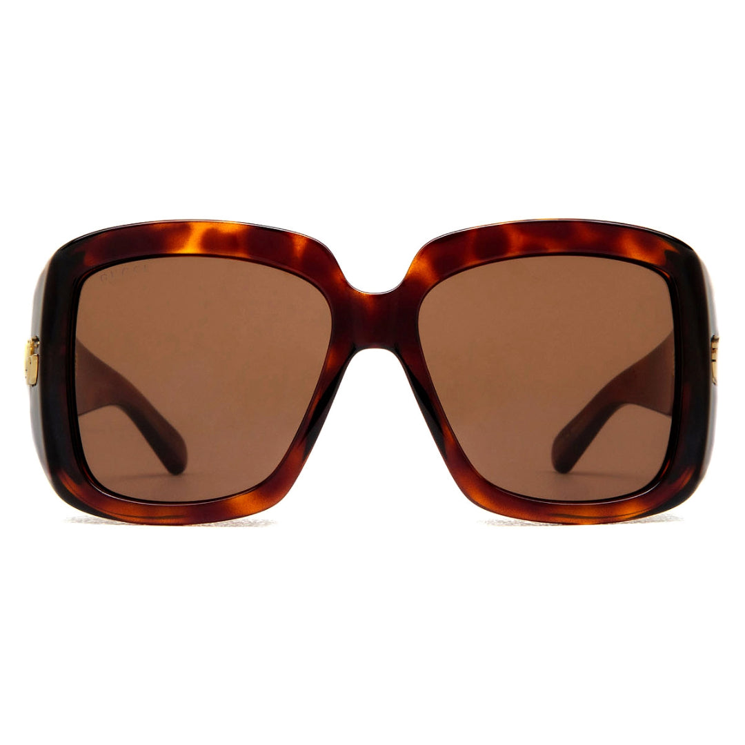 Gucci Wrap Around Havana Sunglasses