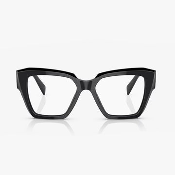 Gafas de sol cuadradas para mujer Prada, color negro