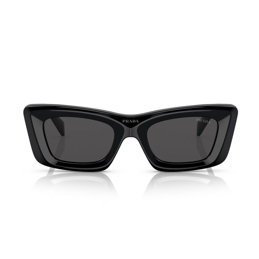Gafas de sol con forma de ojo de gato para mujer de Prada, gris oscuro