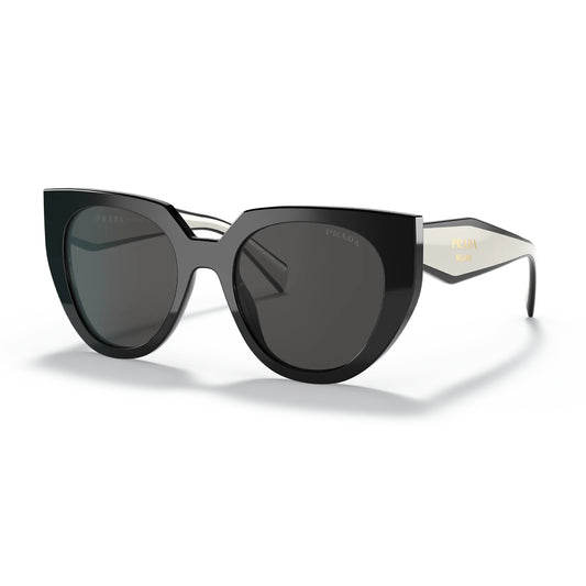 Gafas de sol de color liso con forma de ojo de gato PR14WS de Prada para mujer