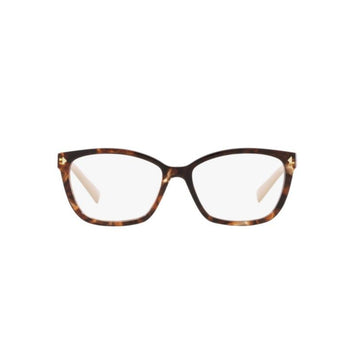 Prada Women's Rectangle Eyeglasses. Brown