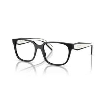 Prada Women's Rectangle Eyeglasses, Black