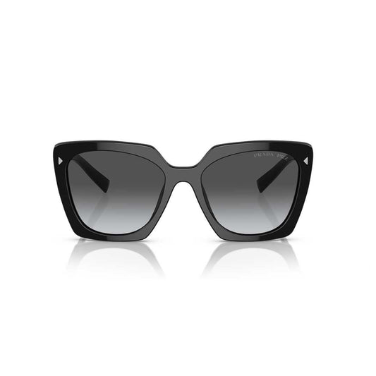 Gafas de sol cuadradas para mujer Prada, color gris