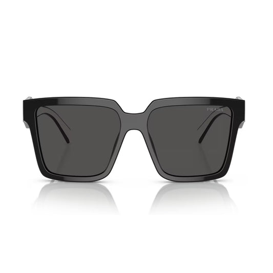Gafas de sol cuadradas para mujer Prada, gris oscuro