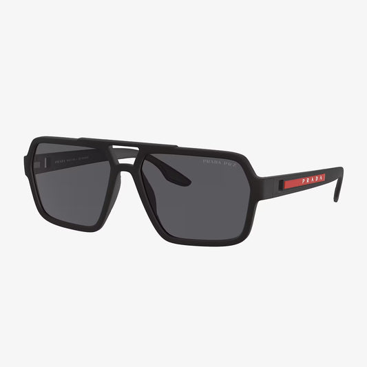 Gafas de sol rectangulares de color liso PS01WS para hombre de Prada Linea Rossa