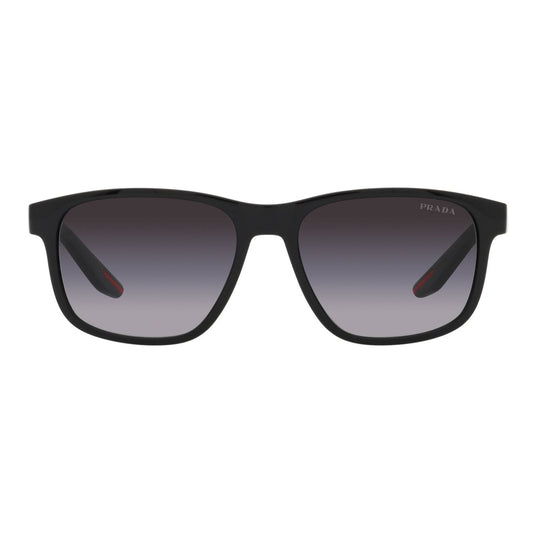 Gafas de sol cuadradas Prada para hombre, en degradado gris