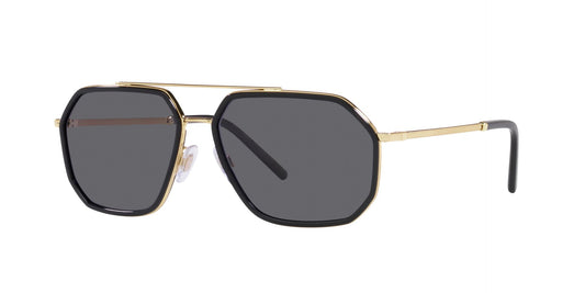 Gafas de sol de color liso estilo piloto DG2285 de Dolce &amp; Gabbana para hombre 