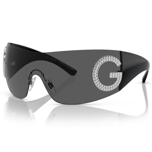 Gafas de sol con montura tipo almohada DG2298B05 de Dolce &amp; Gabanna para mujer