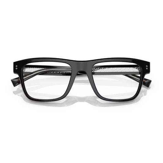 Gafas de sol cuadradas para hombre Dolce &amp; Gabbana, color negro