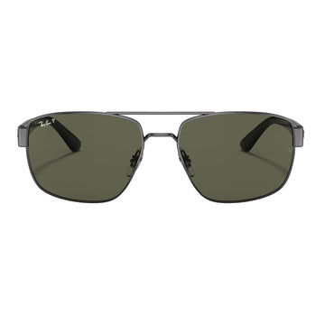 Ray-Ban Men's RB3663 Irregular Classic G-15 Sunglasses
