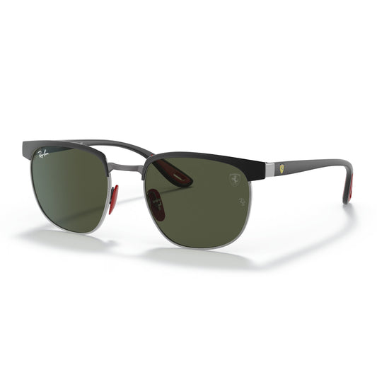 Gafas de sol clásicas cuadradas unisex Ray-Ban Scuderia Ferrari RB3698M
